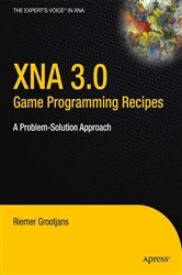 Book cover of XNA 3.0 Game Programming Recipes by Riemer Grootjans