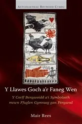 Book cover of Y Llawes Goch a'r Faneg Wen by Mair Rees