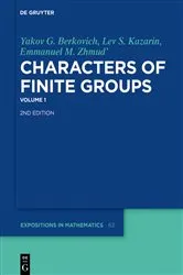 Book cover of Yakov G. Berkovich; Lev S. Kazarin; Emmanuel M. Zhmud': Characters of Finite Groups. Volume 1 by Unknown