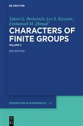Book cover of Yakov G. Berkovich; Lev S. Kazarin; Emmanuel M. Zhmud': Characters of Finite Groups. Volume 2 by Unknown