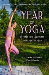 Book cover of Year of Yoga by Unknown
