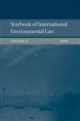Book cover of Yearbook of International Environmental Law by Ole Kristian Fauchald