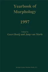Book cover of Yearbook of Morphology 1997 by G.E. Booij