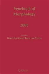 Book cover of Yearbook of Morphology 2005 by Geert Booij