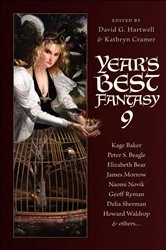 Book cover of Year's Best Fantasy 9 by David G. Hartwell
