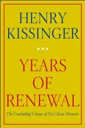 Book cover of Years of Renewal by Henry Kissinger