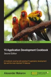 Book cover of Yii Application Development Cookbook -Second Edition by Alexander Makarov