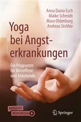Book cover of Yoga bei Angsterkrankungen by Anna Dania Esch