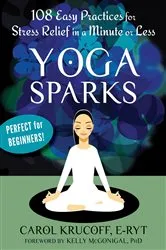 Book cover of Yoga Sparks by Carol Krucoff