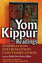 Book cover of Yom Kippur Readings by Rabbi Dov Peretz Elkins