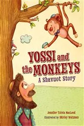 Book cover of Yossi and the Monkeys by Unknown