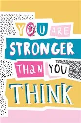 Book cover of You Are Stronger than You Think by Joel Osteen