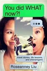 Book cover of You did WHAT now?! by Roseanney Liu