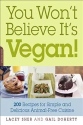 Book cover of You Won't Believe It's Vegan! by Lacey Sher