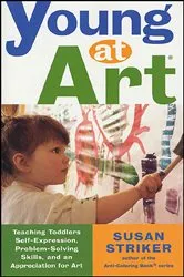 Book cover of Young at Art by Susan Striker