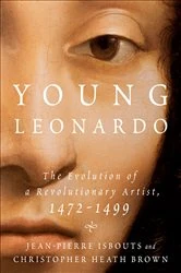 Book cover of Young Leonardo by Jean-Pierre Isbouts