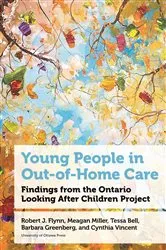 Book cover of Young People in Out-of-Home Care by Elisa Romano