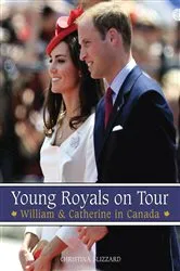 Book cover of Young Royals on Tour by Christina Blizzard