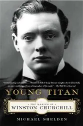 Book cover of Young Titan by Michael Shelden