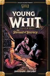 Book cover of Young Whit and the Shroud of Secrecy by Dave Arnold