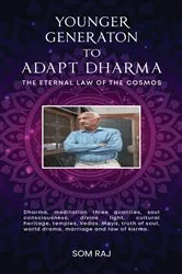 Book cover of Younger generation to adapt dharma. by Som Raj