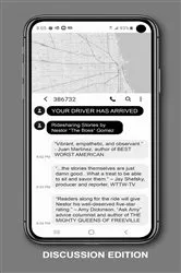 Book cover of Your Driver Has Arrived - Discussion Edition by Nestor 