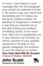 Book cover of Your Hate Mail Will Be Graded by Unknown