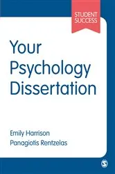 Book cover of Your Psychology Dissertation by Emily Harrison