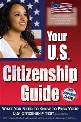 Book cover of Your U.S. Citizenship Guide by Anita Biase
