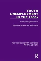 Book cover of Youth Unemployment in the 1980s by Michael H. Banks