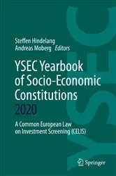 Book cover of YSEC Yearbook of Socio-Economic Constitutions 2020 by Steffen Hindelang