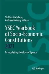Book cover of YSEC Yearbook of Socio-Economic Constitutions 2021 by Steffen Hindelang