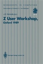 Book cover of Z User Workshop by John E. Nicholls