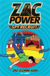 Book cover of Zac Climbs High by H.I. Larry