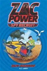 Book cover of Zac Power Spy Recruit: Zac's Quicksand by Hardie Grant Egmont