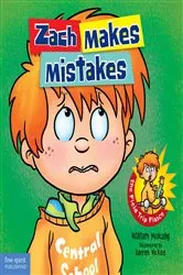 Book cover of Zach Makes Mistakes by William Mulcahy