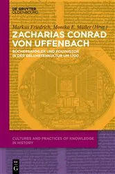 Book cover of Zacharias Konrad von Uffenbach by Markus Friedrich