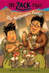 Book cover of Zack Files 13: The Misfortune Cookie by Dan Greenburg
