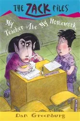 Book cover of Zack Files 27: My Teacher Ate My Homework by Dan Greenburg