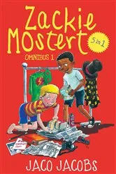 Book cover of Zackie Mostert Omnibus 1 (boek 1-5) by Jaco Jacobs