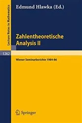 Book cover of Zahlentheoretische Analysis II by Unknown
