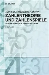 Book cover of Zahlentheorie und Zahlenspiele (2nd ed.) by Hartmut Menzer