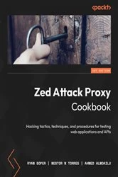 Book cover of Zed Attack Proxy Cookbook by Ryan Soper
