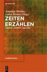 Book cover of Zeiten erzählen by Antonius Weixler