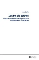 Book cover of Zeitung als Zeichen by Swea Starke
