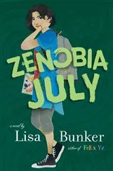 Book cover of Zenobia July by Lisa Bunker