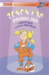 Book cover of Zenon Kar: Spaceball Star by Marilyn Sadler