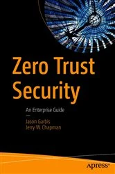 Book cover of Zero Trust Security by Jason Garbis