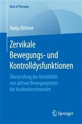 Book cover of Zervikale Bewegungs- und Kontrolldysfunktionen by Nadja Büttner