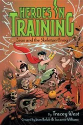 Book cover of Zeus and the Skeleton Army by Joan Holub